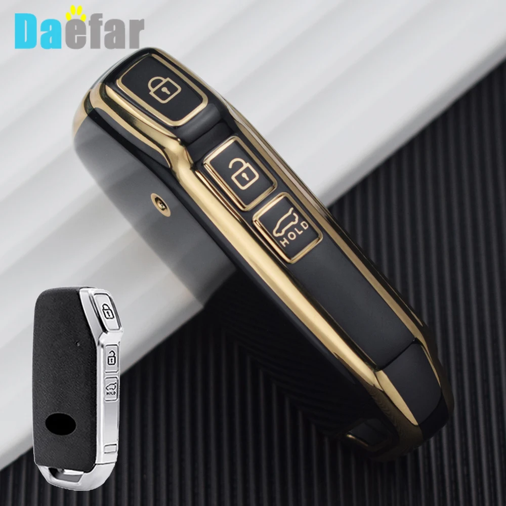 Per Kia K5 Sorento Mq4 Sportage Seltos Ceed Niro Ev Telluride Cerato Soul 3 Process 2021 2020 Tpu Car Key Case Cover Portachiavi