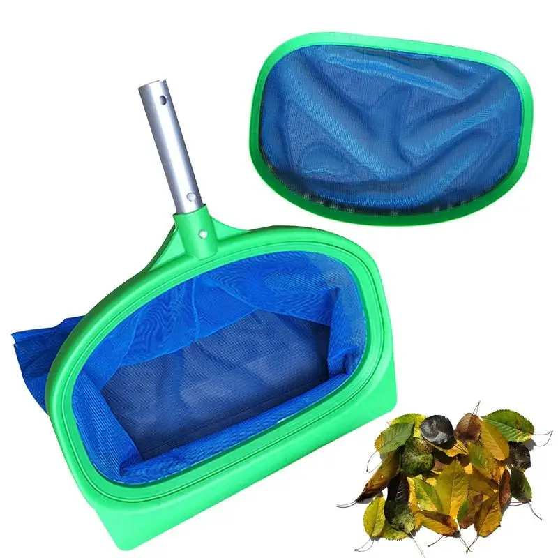 

Leaf Rake Cleaning Tool Fine Mesh Swinging Pool Leaf Skimmer Swimming Pool Filter Vacuum Cleaner Tool Clean Equipment For Spa