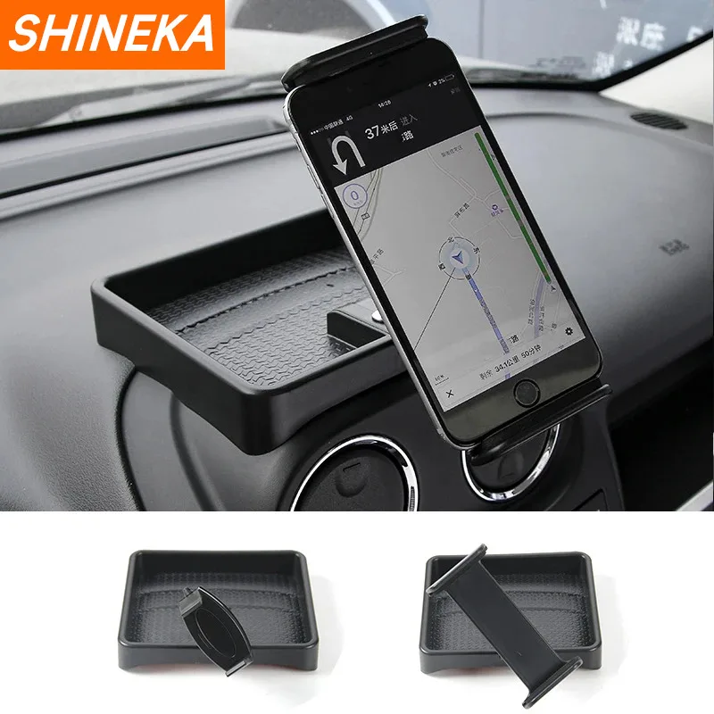 SHINEKA ABS Car Interior IPad Stand/Mobile Phone Holder Stickers