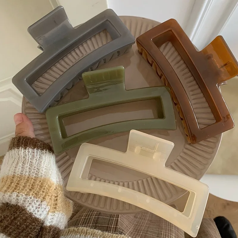 13cm Oversized Girl Hair Clip Simple And Versatile Hair Clip 13cm Oversized Girl Hair Clip Simple And Versatile Hair Clip