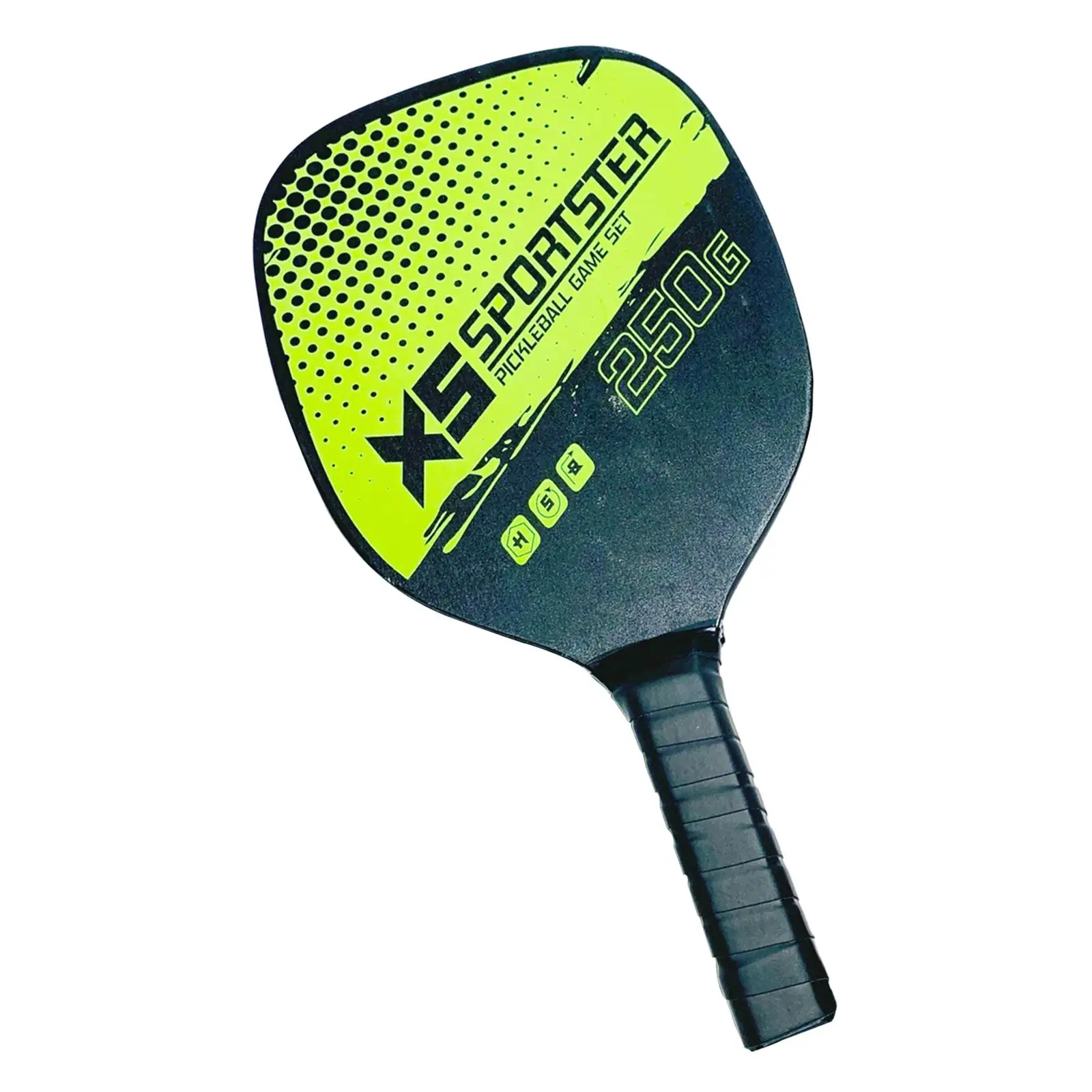 Pickleball Paddle Pickleball Racket Wooden Portable with Ergonomic Grip for