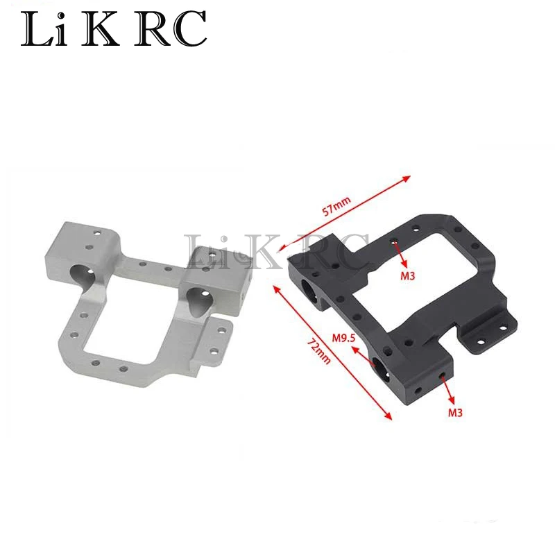 

1PC Metal Servo Relocation Front Bumper Mount Chassis Steering Crossmember for 1/10 RC Rock Crawler Redcat Gen8 Scout II Upgrade