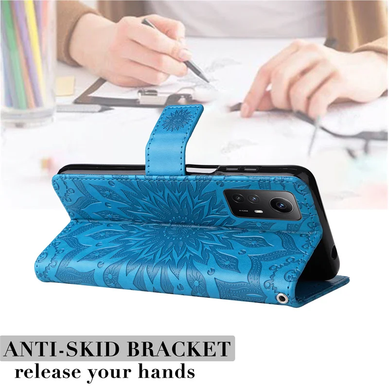 Süße Suower Flip Leder Handyhülle für Xiaomi Redmi Note 12S 12 Pro Plus Turbo Speed 12C Cover Wallet mit Kartensteckplatz_voghion.com