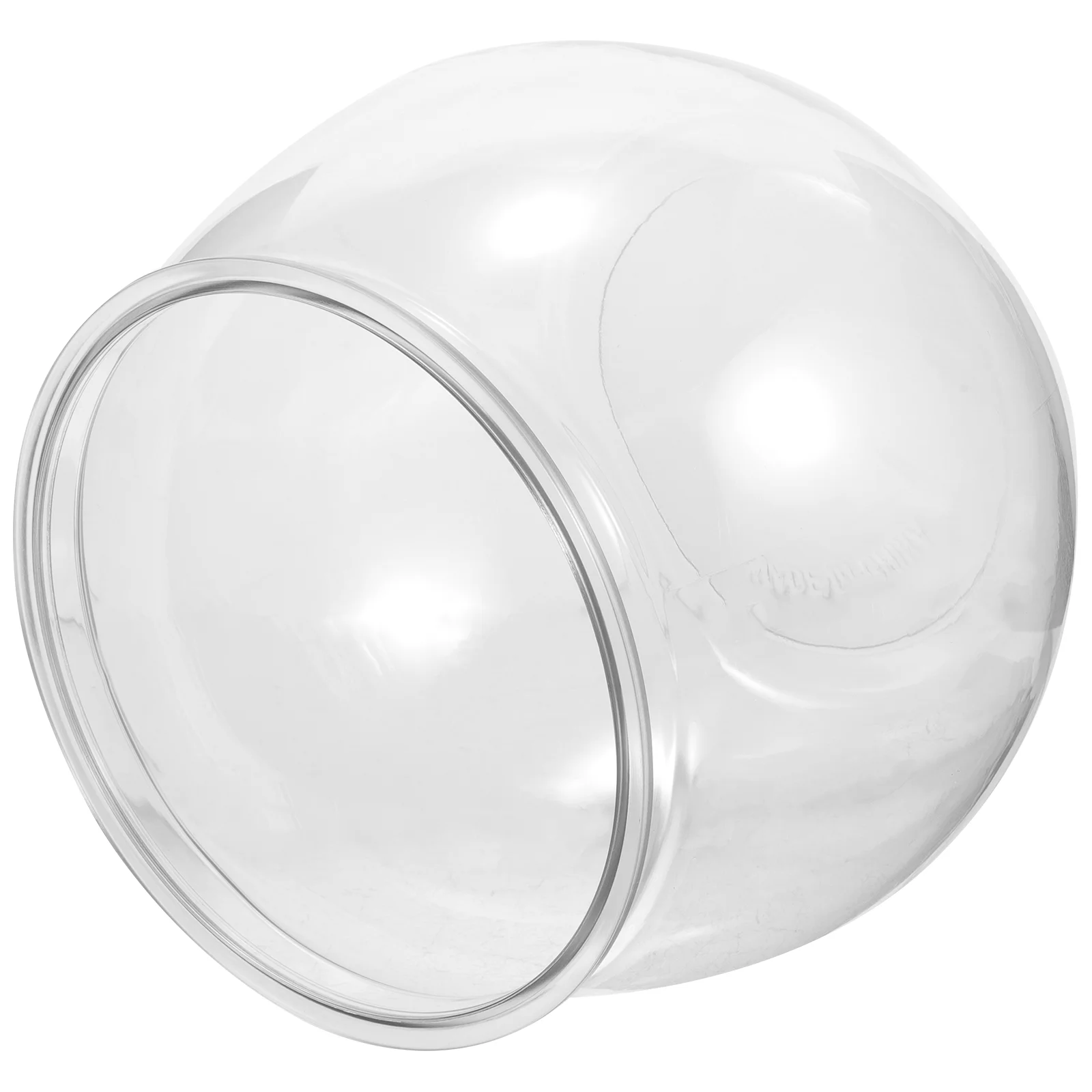 

Plastic Vase Bowl Wide Round Fish Bowl Unbreakable Flower Vase Terrarium Bowl Hydroponic Planter Floral Container Home