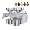 Intelligent Stainless Steel Oil Press Household Double Head Oil Press Sesame Oil Peanut Oil Extraction Machine 1