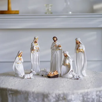 Jesus Nativity Scene Family 1