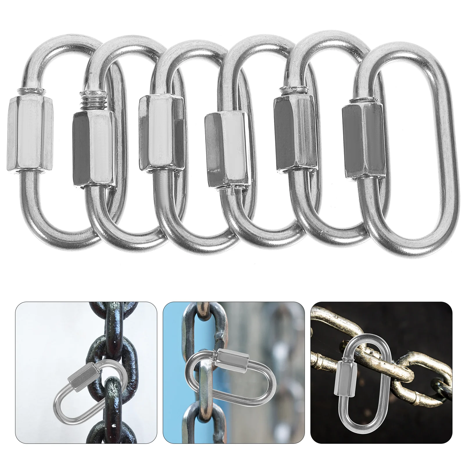 

6 звеньев, соединитель звеньев цепи, соединитель звеньев с блокировкой