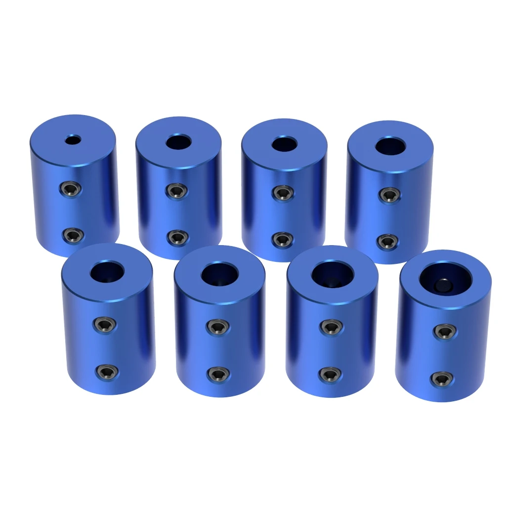 Фото Муфта GKTOOLS D18L25 из алюминиевого сплава, отверстие 3/4/5/1/6/6/8/10 мм, черная Гибкая муфта вала для 3D-принтеров, запчасти для шагового двигателя №4