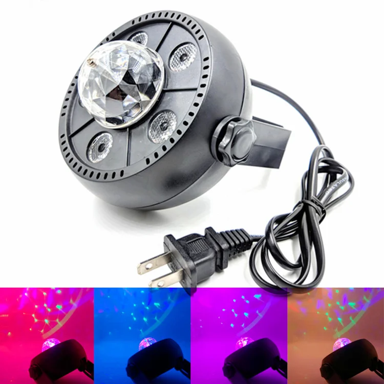 Description Picture 4 of itemPar Light Colorful Rotating Mini Magic Ball DMX Laser Projector Stage Lighting DJ Disco Party Holiday Dance Wedding Effect Lamp