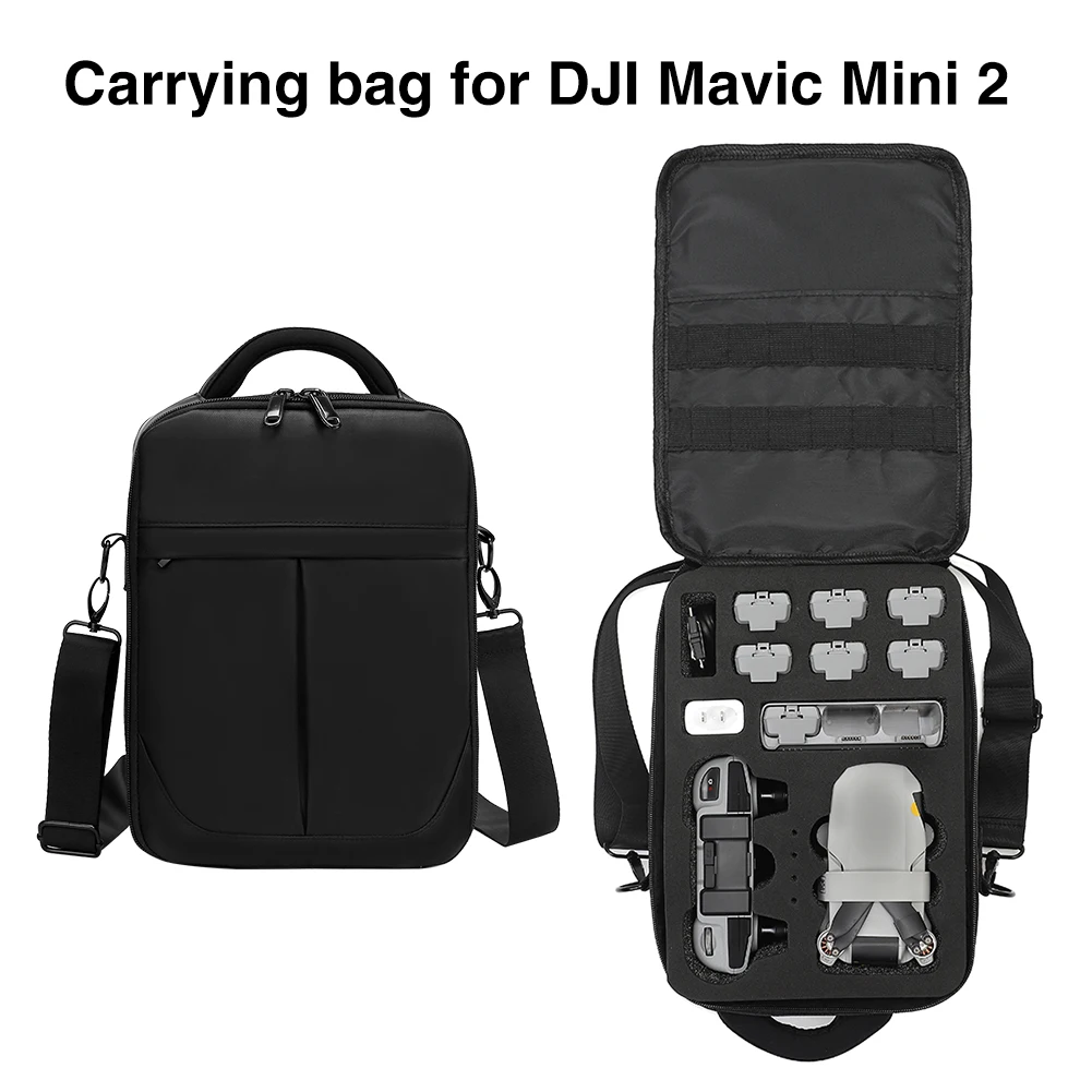 

Сумка для домашнего хранения, сумка, защитная сумка для переноски, аксессуары для дрона с дистанционным управлением, на одно плечо, портативная для DJI Mavic Mini 2