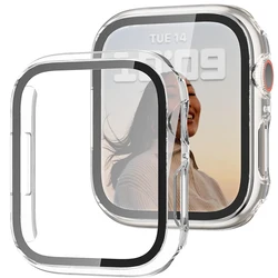 Premium Protective Case Cover for Apple Watch Accessories (Clear)