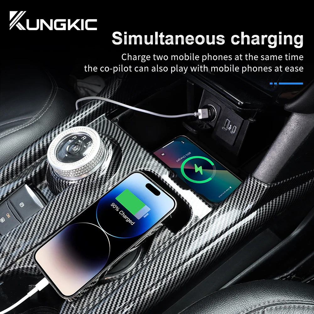 15W Fast Charging Car Wireless Board Mobile Phone Charger Holder