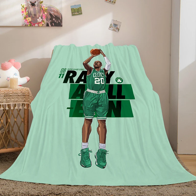 

Custom Blanket Sofa Winter Basketball Stars Warm Winter Blankets King Size Blanket Fluffy Soft Blankets Microfiber Bedding Knee