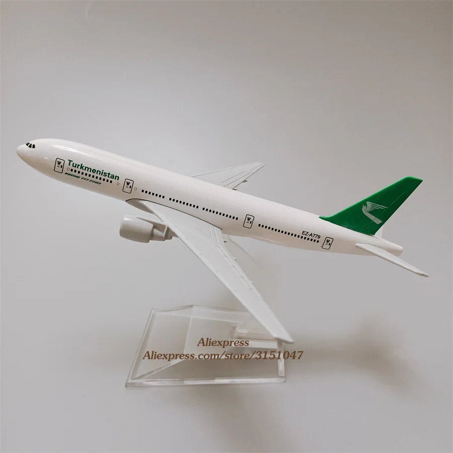16cm Alloy Metal Air Turkmenistan Boeing 777 77 0 Airlines Airplane Model Diecast Air Plane Model Aircraft Gifts Toys Aliexpress