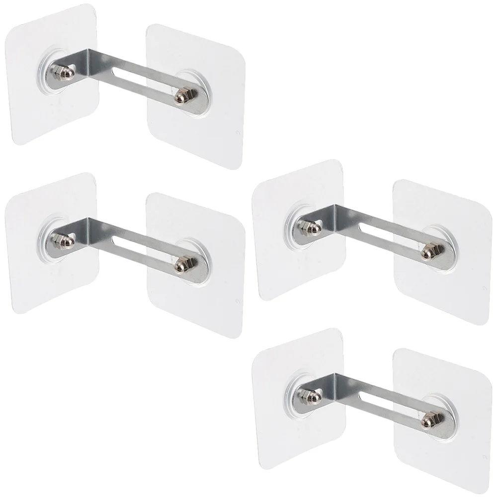 4 Pcs Anti-fall Anchor Furniture Wall Dresser Suite Anchors for Acrylic Secure to Baby Bookshelf Kids