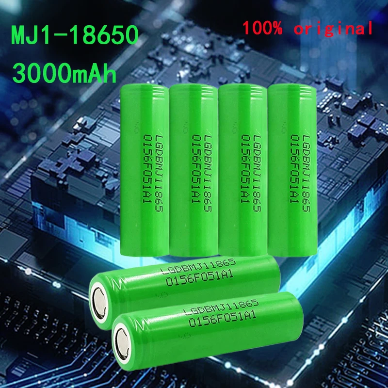 

Batería recargable de iones de litio 2023 Original MJ1 INR18650, 100% V, 3,7 mAh, 3500mah, para batería MJ1 de 18650 mAh, produc