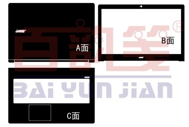 

1 шт., Защитная Наклейка для Acer Aspire VN7-791 VN7-791G