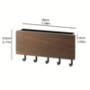 1pc Wooden Key Hook and  Box - Stylish and Practical Organizer for Small Items, Perfect for Entryway and  Decor 3