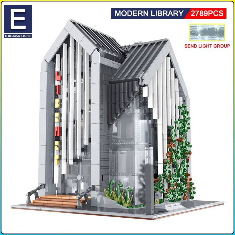 

2789 шт., Детский конструктор MOC Street View