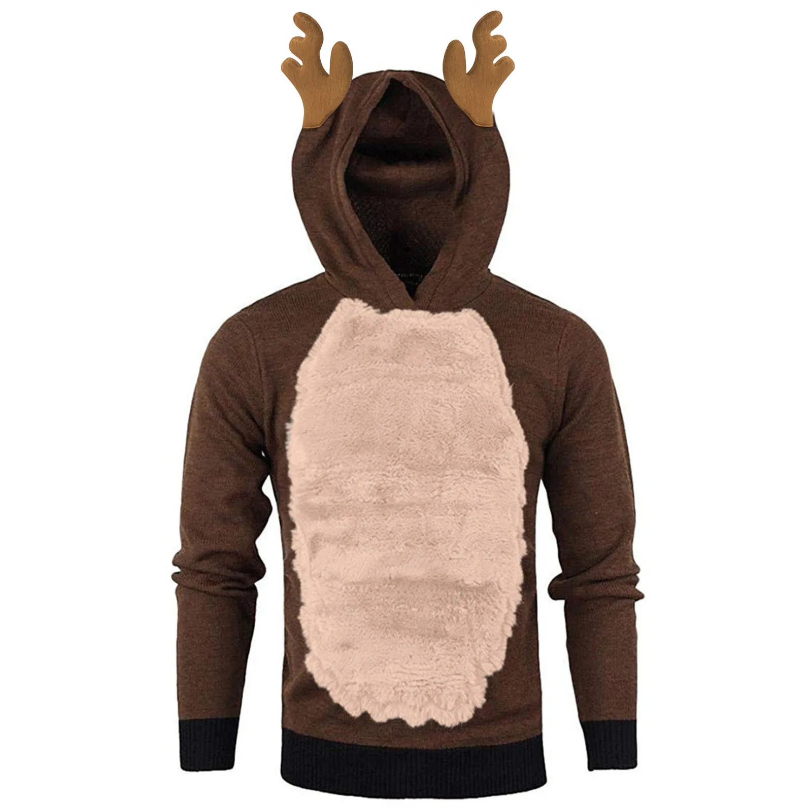 

Unisex Christmas Hoodies Sweater Men Women Cute Christmas Elk Cosplay Sweaters Leisure Ugly Christmas Reindeer Sweater Pullovers