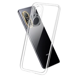 HD Clear Soft TPU Transparent Crystal Phone Case for Nova 8 Pro 4G (Clear)