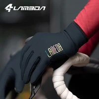 LAMEDA Winter Cycling Gloves Windproof Warm Men's Touch Screen Cycling Gloves Full Finger Mountain Road Bike Cycling Equipment 1