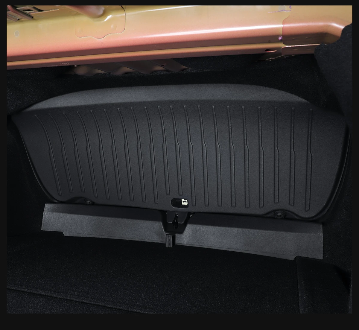Smabee für Tesla Model 3 Highland 2024 2025 Kofferraumtür Anti-Schmutz-Matte Kofferraum-Heckklappe Schutzmatte Auto-Zubehör – Detail 10