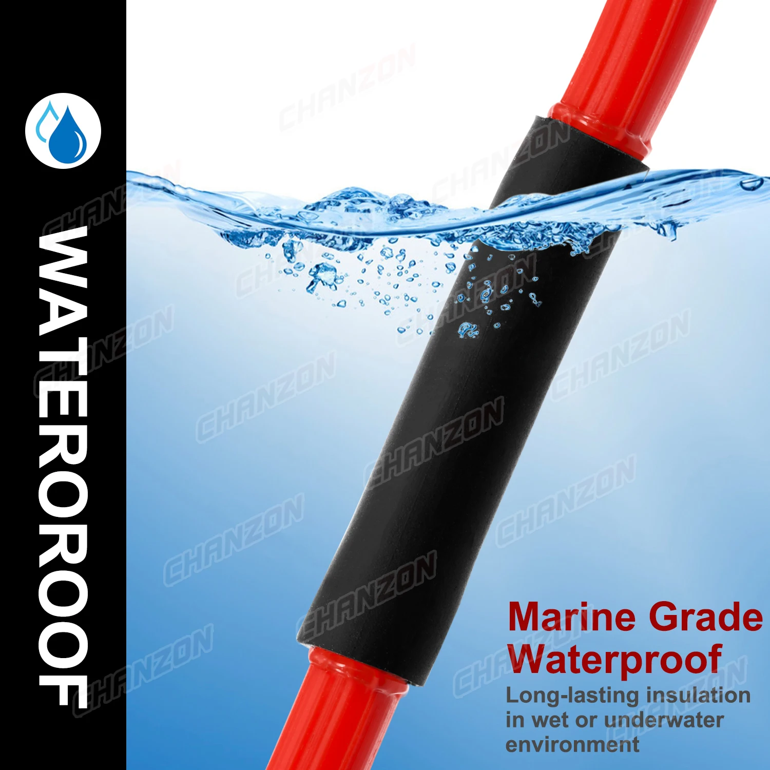 1.22M 7 Colors 12.7-125mm 3:1 Heat Shrink Tube Glue Double Dual Wall Ahensive Lined Waterproof Heated Shrinking Tubing Wrap heat shrink tubing