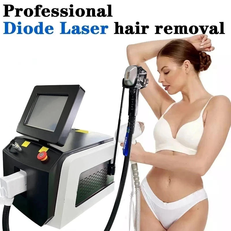 

Best 3000W 808nm Diode Laser Hair Removal Machine Ice Platinum 755 808 1064 Hair Removal Laser Permanent REMOVE HAIIR LASER