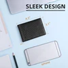 Men's Wallet Ultra Thin 11 Credit Card Slot Leather RFID Blocking Small Thin Bifold Wallet for Men 5