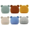 1Pc Baby Caps Bear Hat Cotton Baby Caps for Newborn Photography Props Caps Accessories Kid Boys Girls Hats Child Beanie 2
