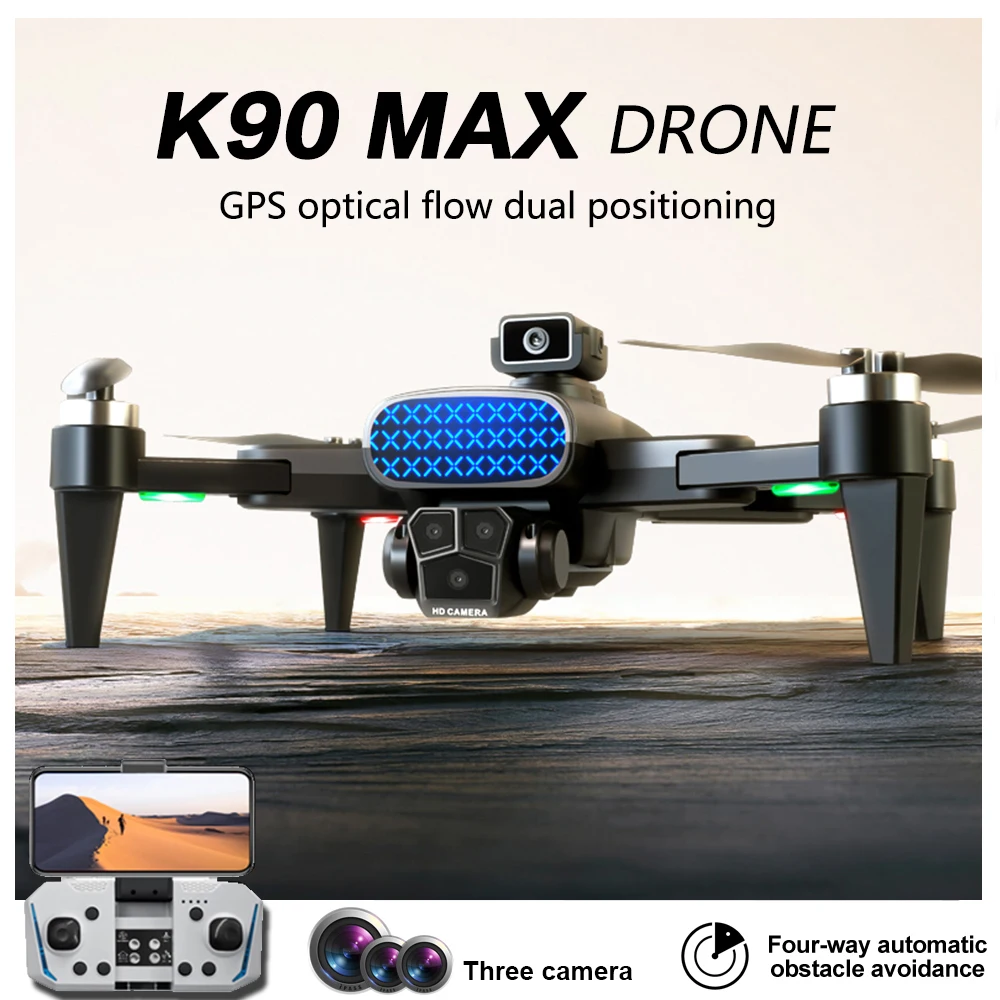 K90MAXK10Drone5GWiFiFPV360LaserObstacleAvoidance4KHDDual