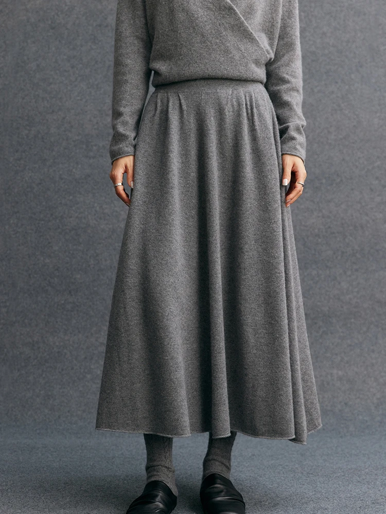 Cashmere Skirt Styling 8