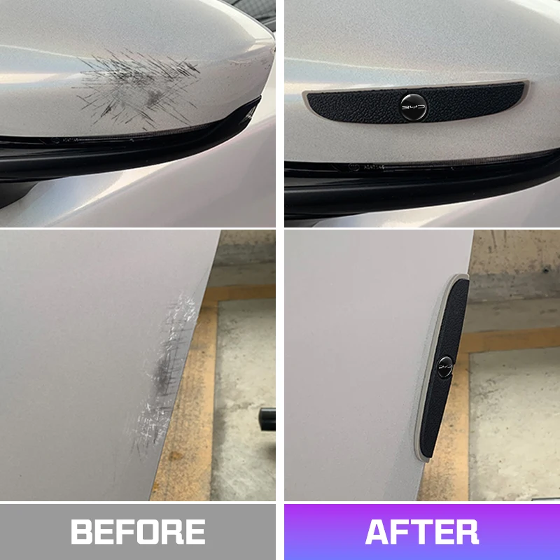 Car Door Edge Protectors – Anti-Scratch and Anti-Collision Door Guards, Set of 4