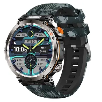 Per Doogee V40 Pro V Max Plus Blade GT Smart watch sport all'aria aperta impermeabile chiamata Bluetooth frequenza cardiaca ossigeno nel sangue luce LED