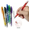 16pcs Magic Erasable Gel Pens Creativity Bottle Erasable Student Neutral Pens 0.5mm 6 Colours Student Office School Stationery 6
