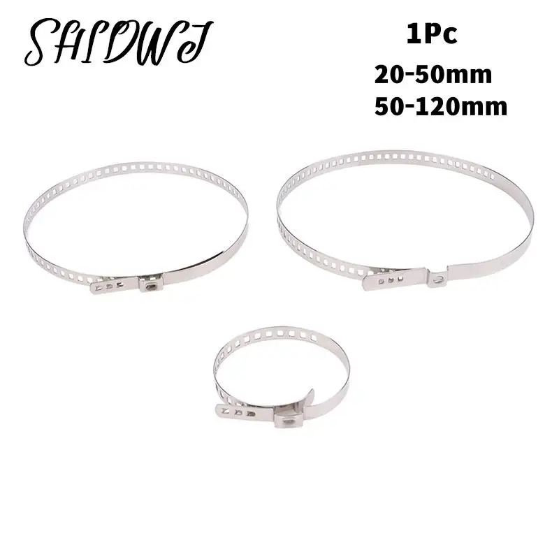 

1Pcs Universal Stainless Steel Axle CV Joint Boot Crimp Clamp Kit Driveshaft CV Boot Clamp 20- 50mm 50- 120mm Adjustable