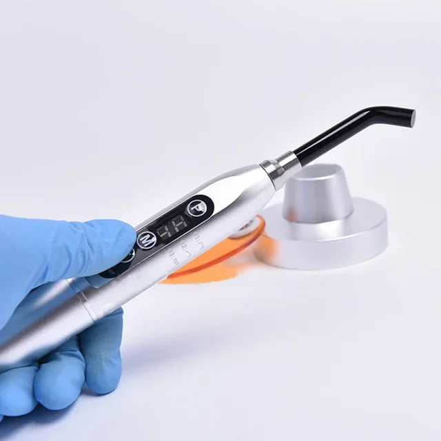 Colorful LED Light Curing Machine with 3 working Modes Wireless Photosensitive Lamp for Teeth Whitening and Dental Resin Filling