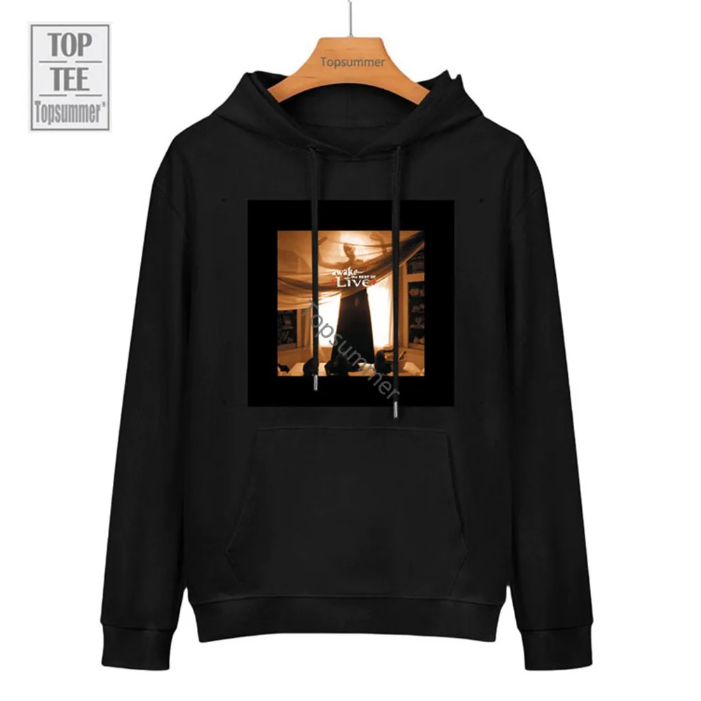 

Awake: The Best Of Live Album Hoodie Live Tour Sweatshirts Couples Goth Rock Oversized Sweatshirt