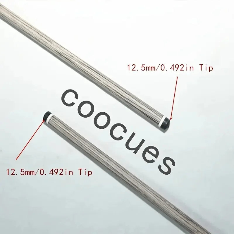 100% カーボンファイバービリヤードシャフトウッドプリント 12.5