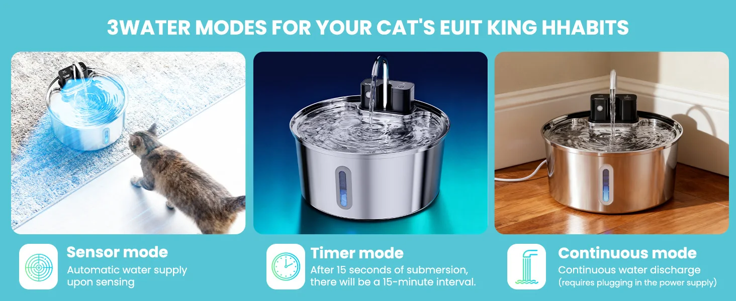 cat water fountain