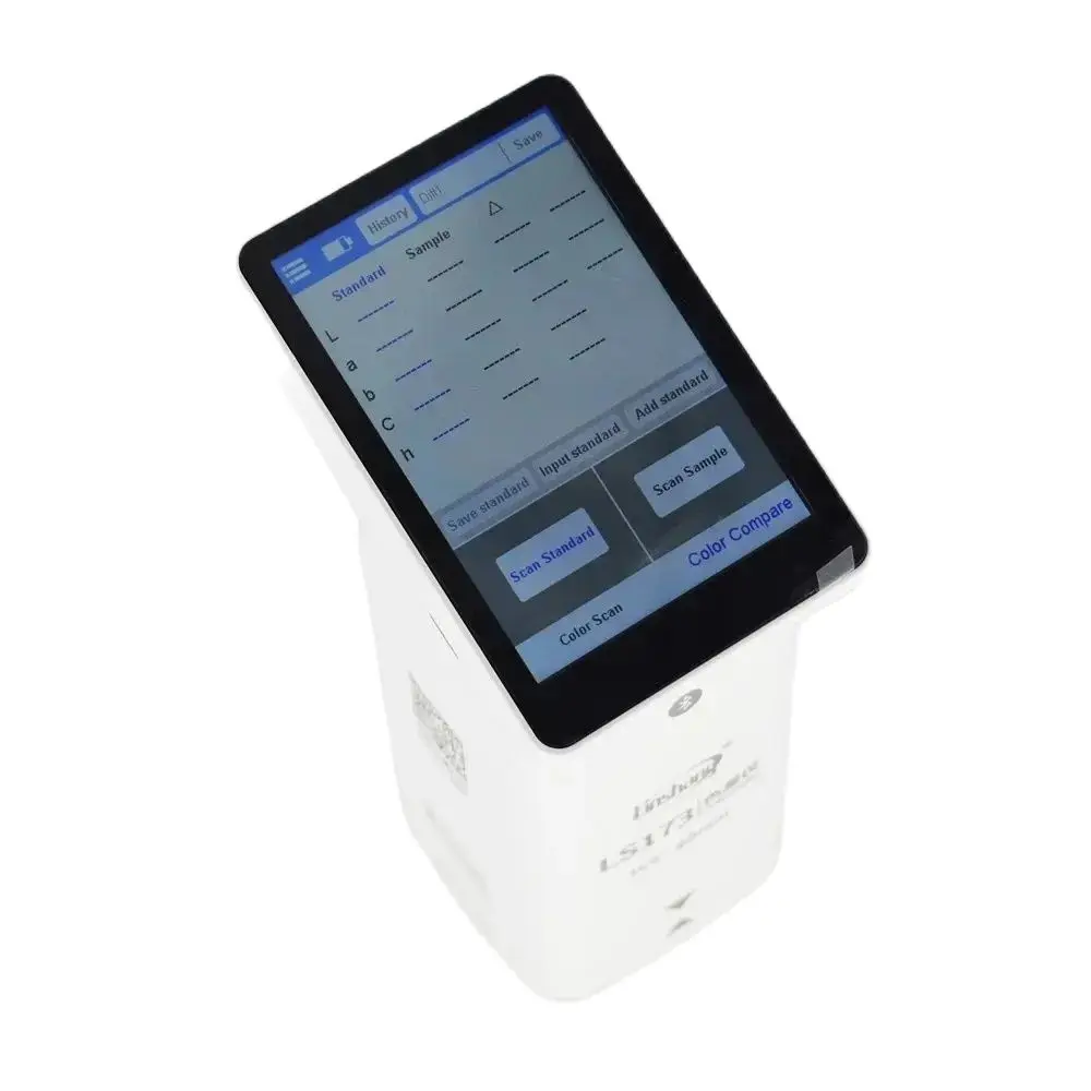 Digital Colorimeter Color Analyzer Colorchecker LS173 D/8&deg; Mobile APP PC Software Touch Screen Acrylic portable colorimeter
