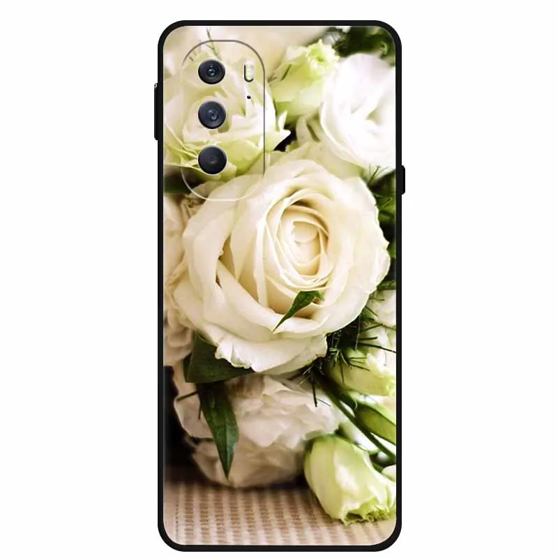 Floral TPU Silicone Phone Cover - Stylish and Durable Protective Case