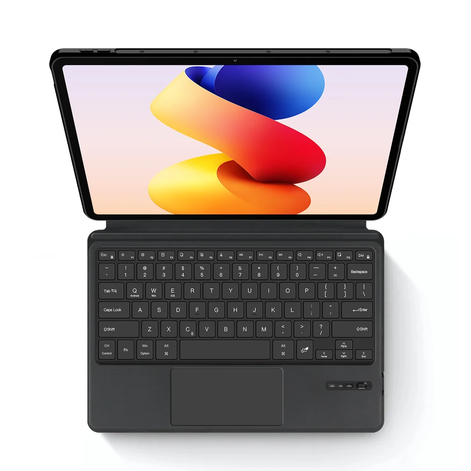 EHLCYS Keyboard Case For Xiaomi Redmi Pad Pro 12,1 Inch 2024 Afneembaar Draadloos Bluetooth Multi Touch Touchpad Toetsenbord Ultradunne Hoekbeugel Magnetische Hoes Met Penhouder 996933182 EHLCYS Keyboard Case For Xiaomi Redmi Pad Pro 12,1 Inch 2024 Afneembaar Draadloos Bluetooth Multi Touch Touchpad Toetsenbord Ultradunne Hoekbeugel Magnetische Hoes Met Penhouder 996933182