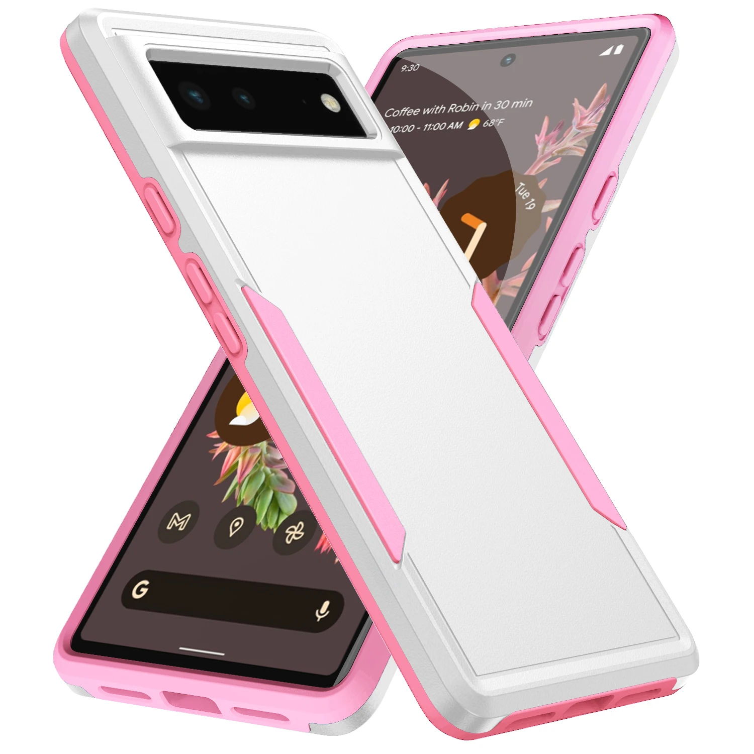 Shockproof Hybrid Dual Layer Phone Case - Sleek Protective Cover
