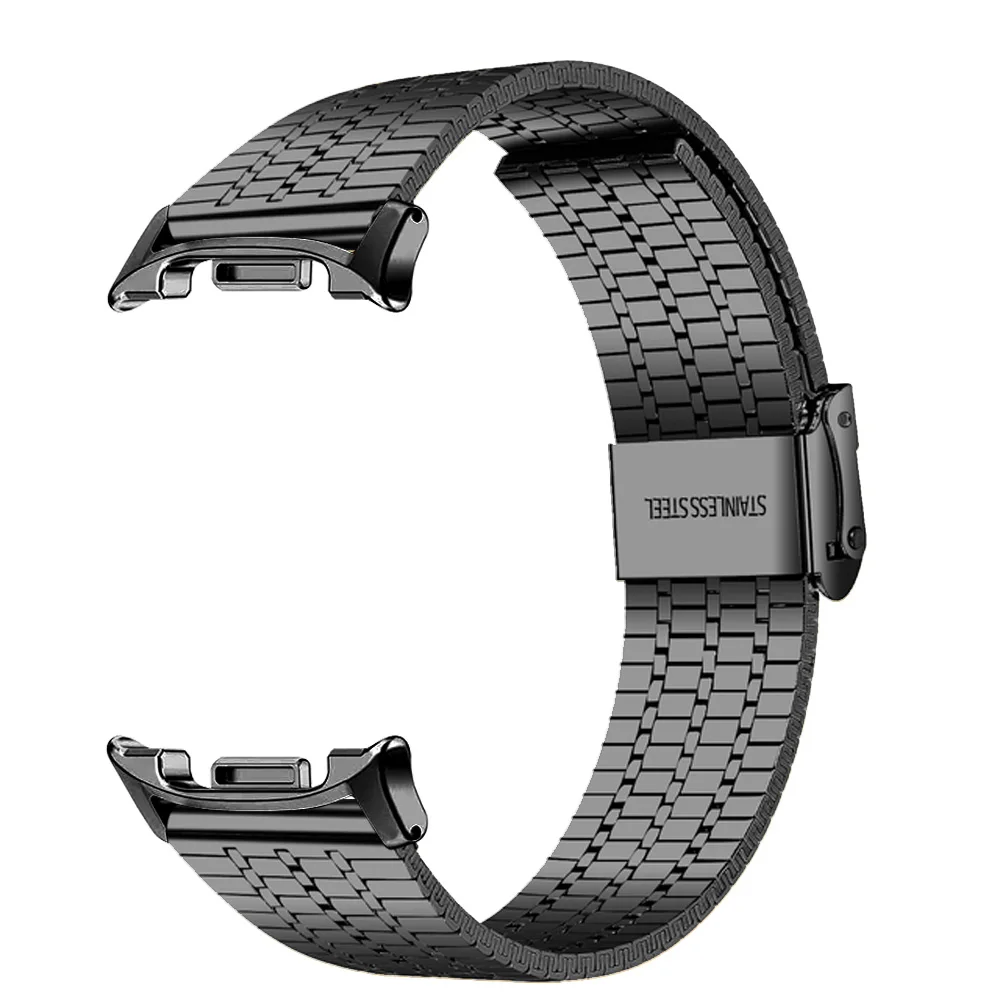 Premium Stainless Steel No-Gap Strap for Galaxy Watch - Elegant Bracelet Band