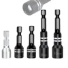 1Pcs 8mm Magnetic Nut Screwdriver Socket Bit Hex Shank Driver Adapter Socket Wrench For Power Drills Drivers Socket Kit