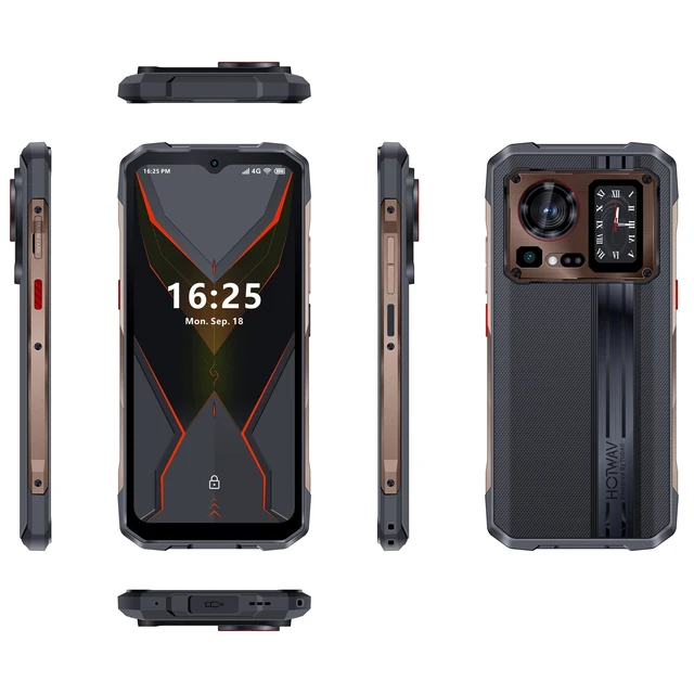 HOTWAV Cyber15 12/256 ゴールド タフネススマホ スマートフォン・携帯 