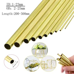 Versatile Brass Tube for DIY Projects - Multiple Diameters & Lengths Available