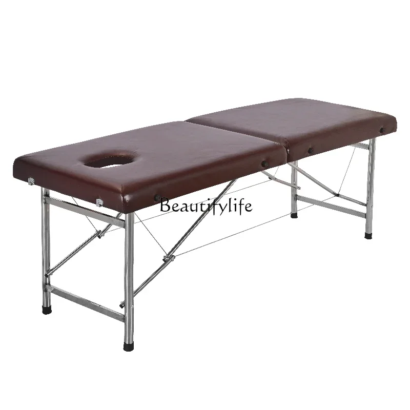 

Folding Massage Bed Portable Portable Physiotherapy Bed Household